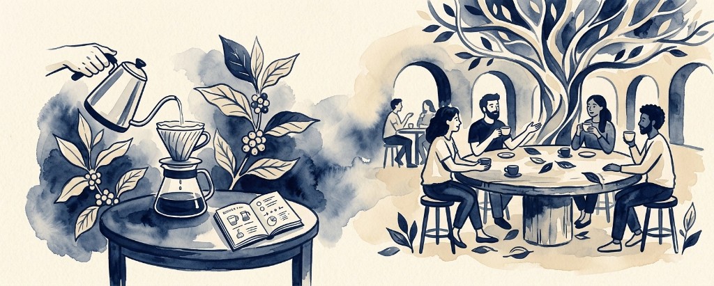 Comunidad y origen del café en RITU